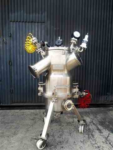 0.09 Sq Meter Aurora Hastelloy C-22 Nutsche Filter