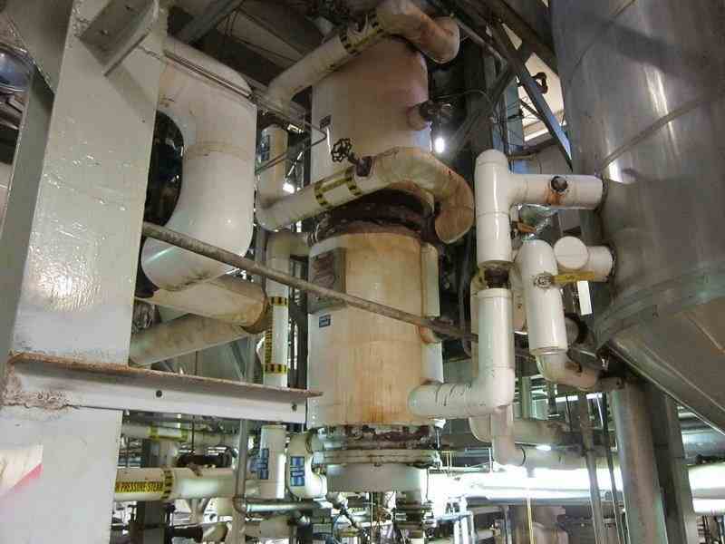 35 Sq Ft Stainless Steel Wiped / Thin Film Evaporator