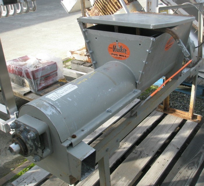used pug mill 28 cu ft walker pug mill used pug mill 28 cu ft walker pug mill