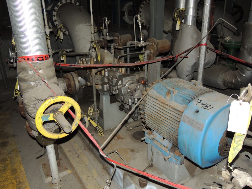 98 GPM Sulzer USA Boiler Feed Pump 7481 New Used and Surplus Equipment Phoenix Equipment
