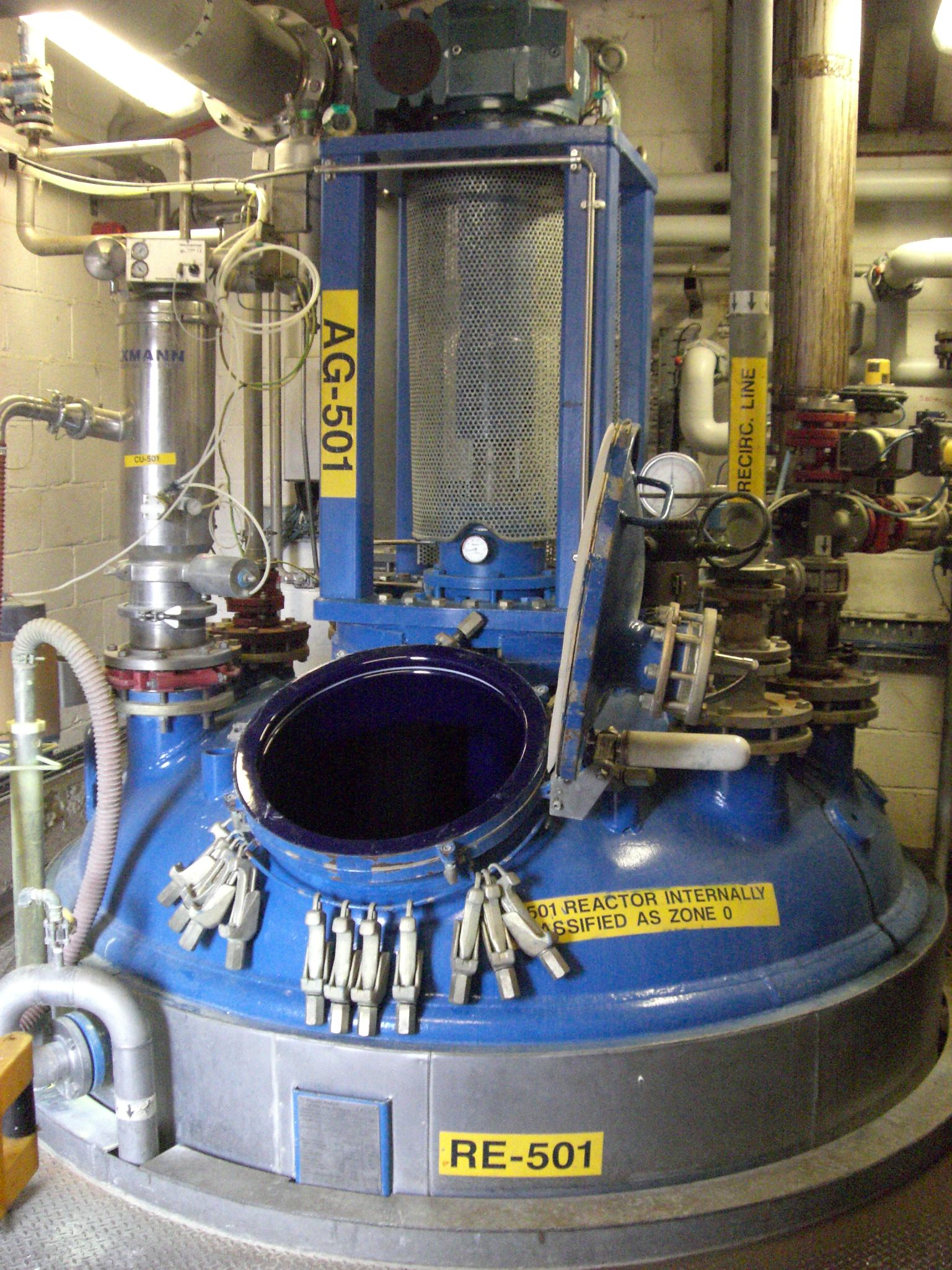 10000 Liters PfaudlerBalfour Glass Lined Reactor 8011 New Used and