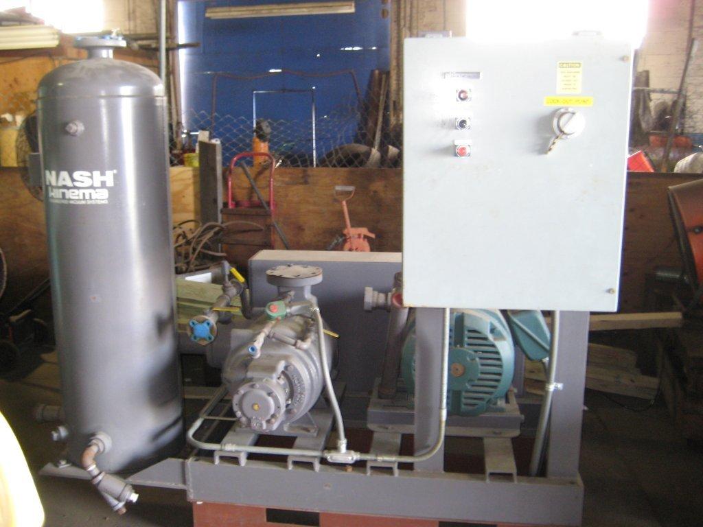 450 CFM NashKinema Vacuum Pump 6184 New Used and Surplus Equipment