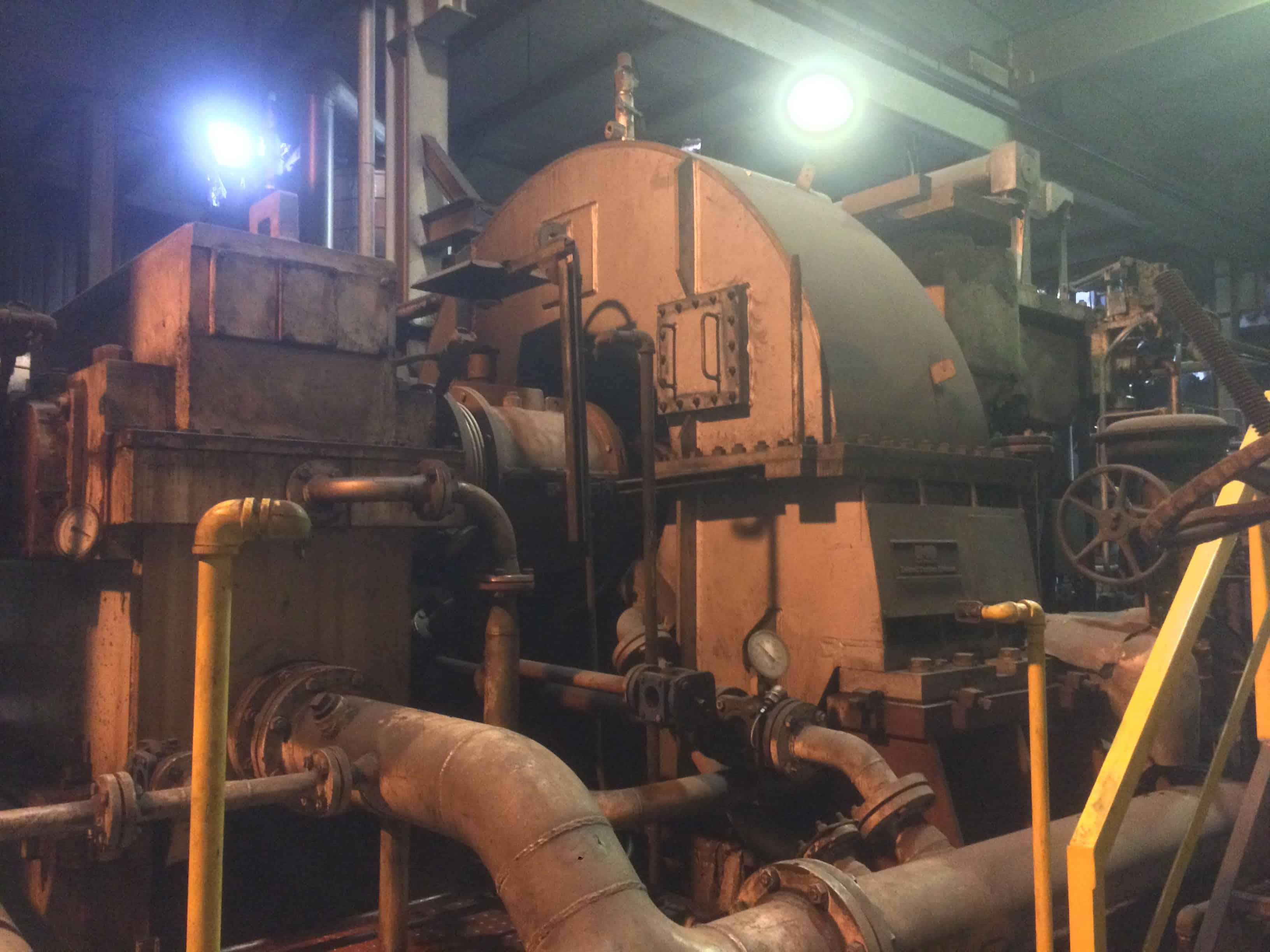 11 MW De Laval Steam Turbine Generator