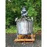 5 Hp. Arde Barinco Jacketed Tank Mounted Mixer/Emulsifier