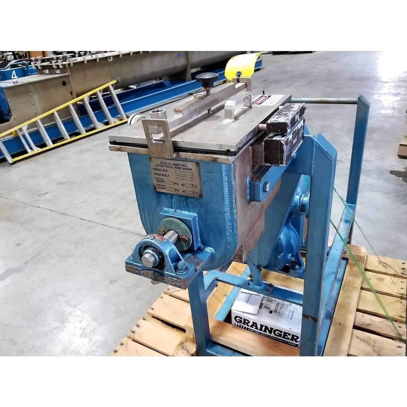 0.15 Cu Ft Paul Abbe SS Lab Ribbon Blender 13834 New Used and
