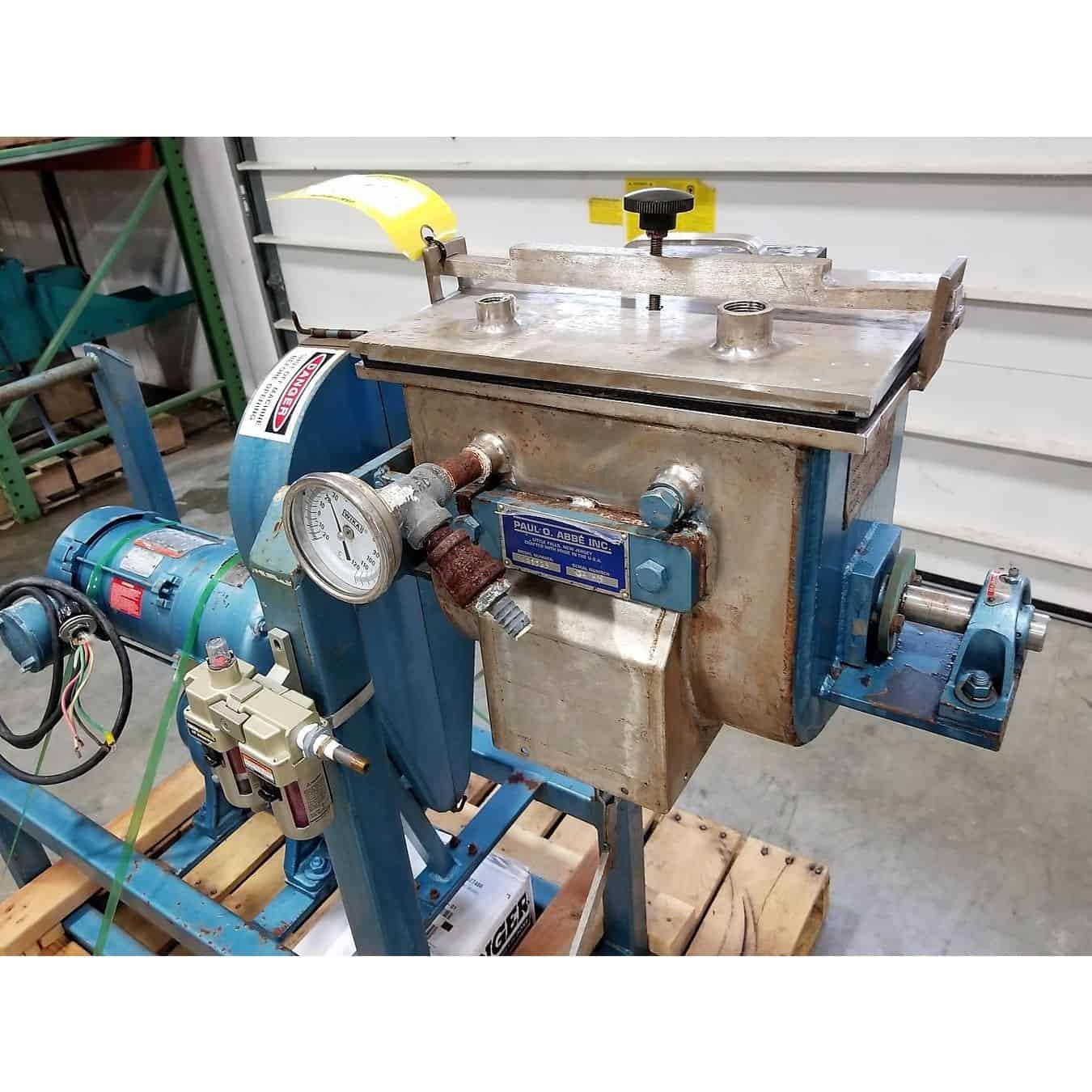 0.15 Cu Ft Paul Abbe SS Lab Ribbon Blender 13834 New Used and
