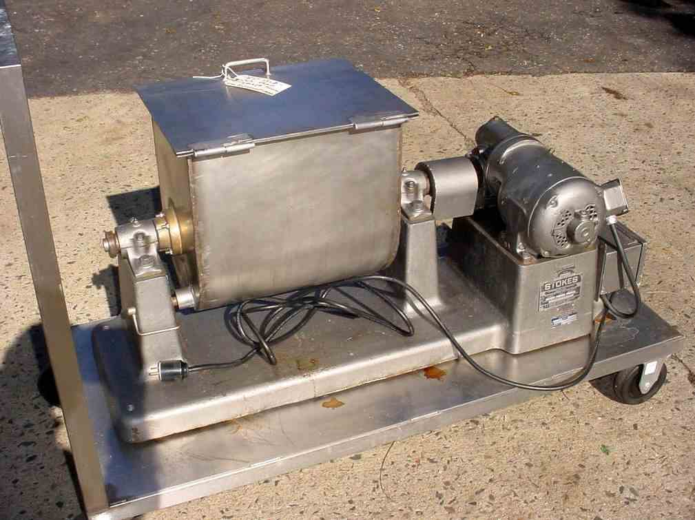 1.2 Cu Ft Stokes Sigma Blade Mixer 15563 New Used and Surplus
