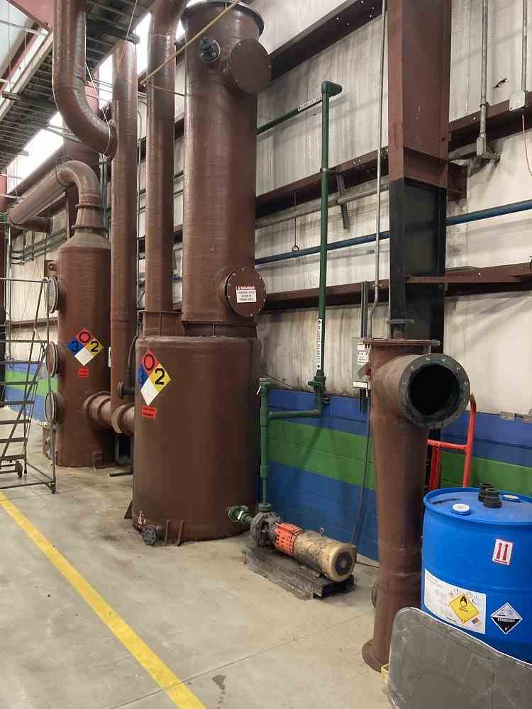 Fiberglass Scrubber 17924 New Used and Surplus Equipment Phoenix