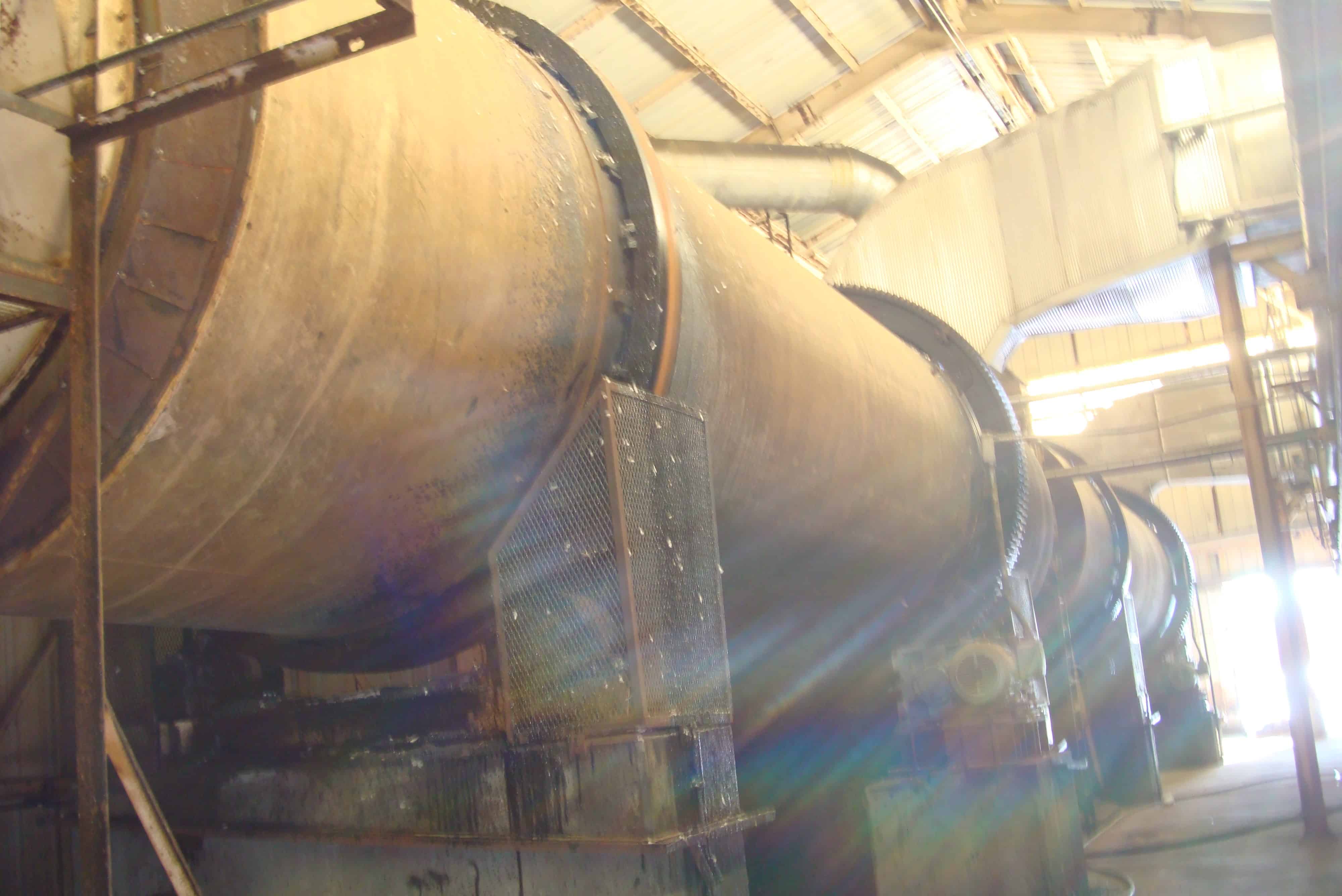 10 " Dia Standard Steel Corporation Rotary Steam Tube Dryer 13641