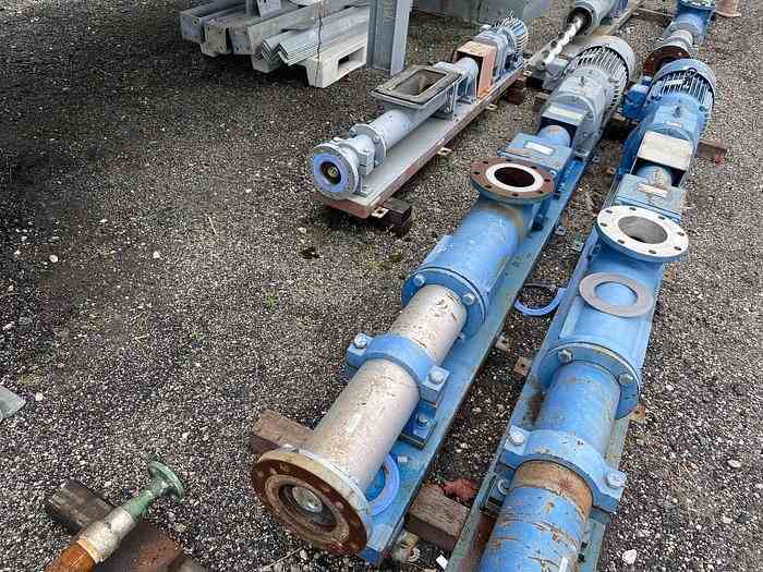 10 HP Moyno 316 Stainless Steel Positive Displacement Pump