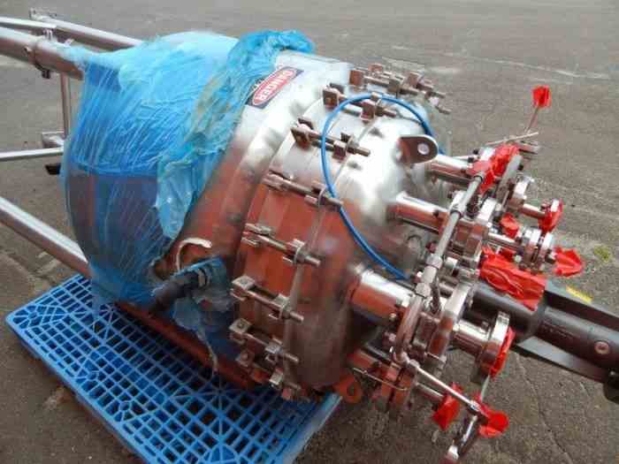 100 Gal B&G Machine Co. Hastelloy Reactor 16639 New Used and