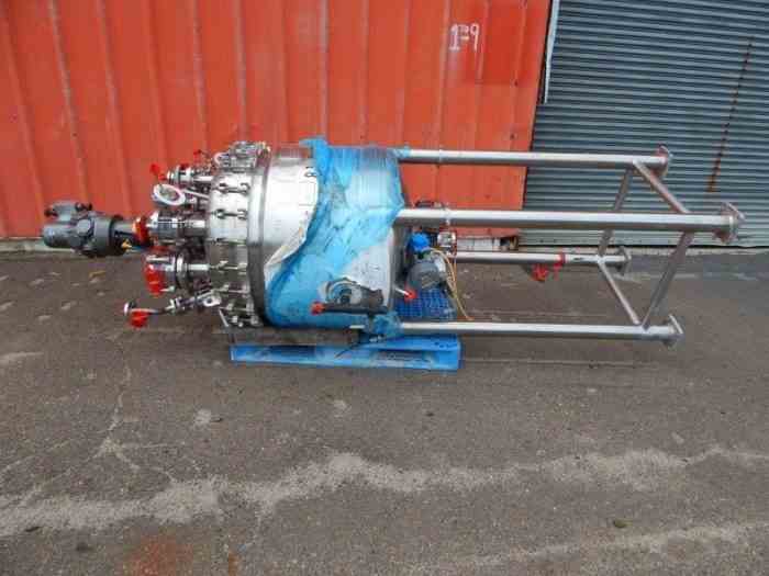 100 Gal B&G Machine Co. Hastelloy Reactor 16639 New Used and