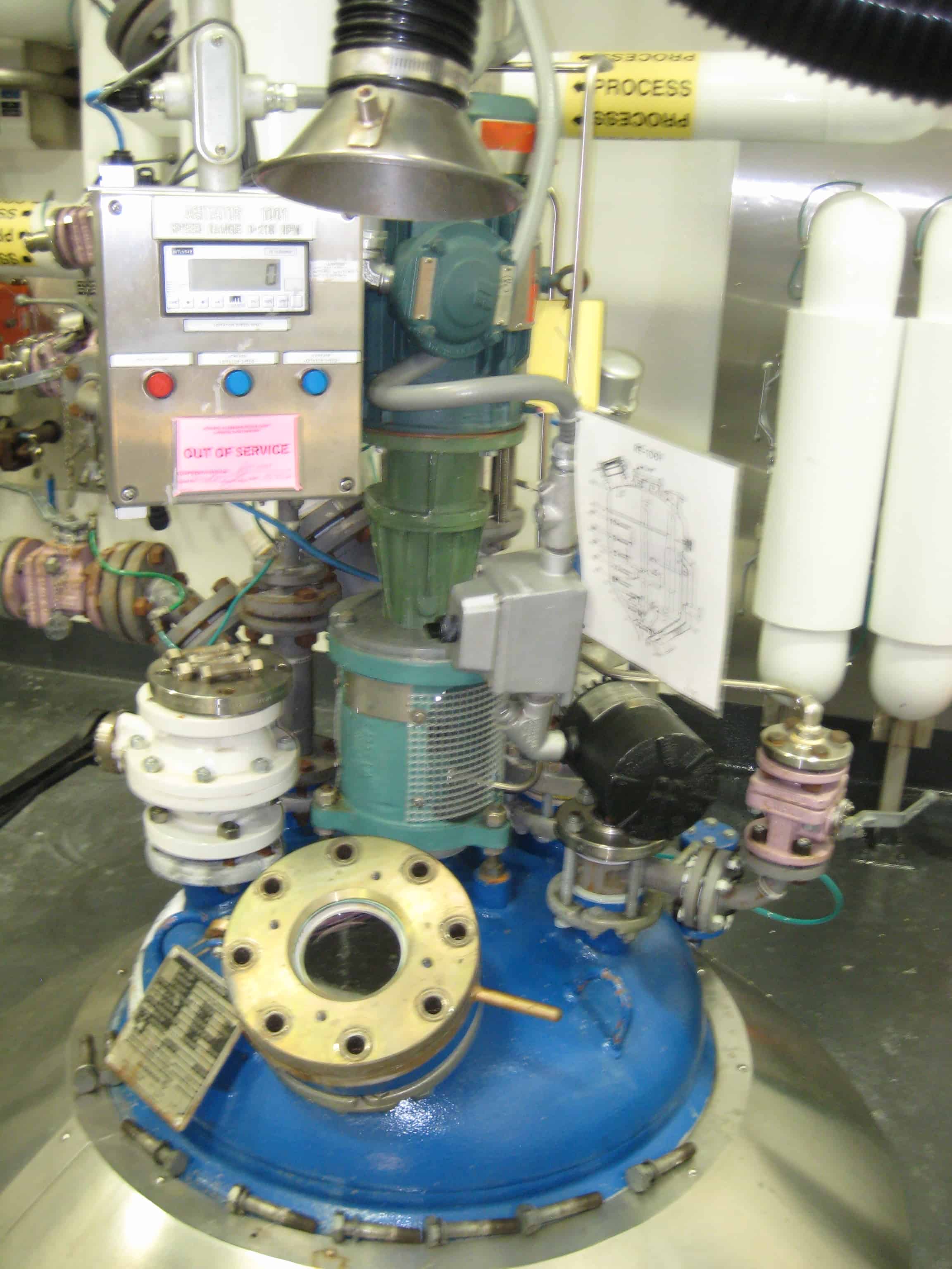 100 Gal De Dietrich Glass Lined Reactor | 6717 | New Used and Surplus