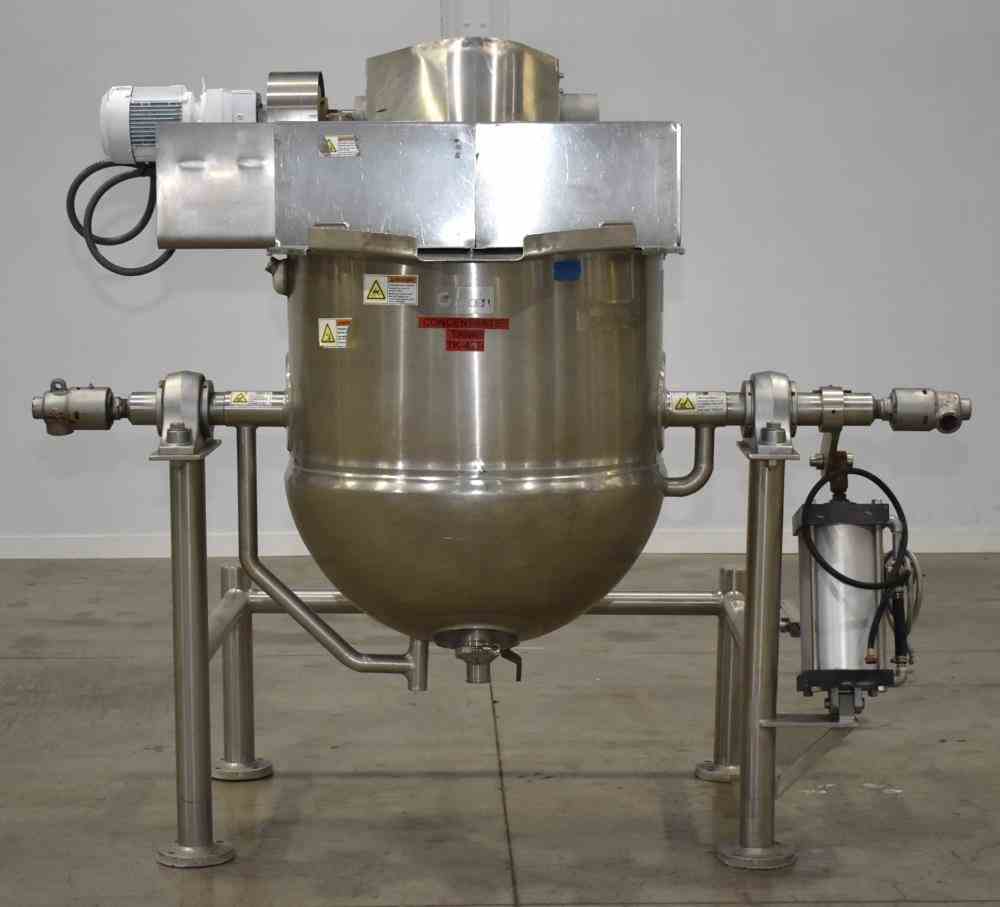 100 Gal Lee Stainless Steel Kettle 19910 New Used and Surplus