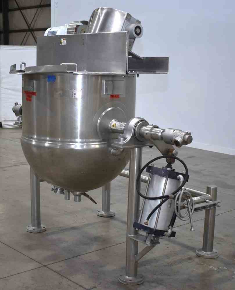 100 Gal Lee Stainless Steel Kettle 19910 New Used and Surplus