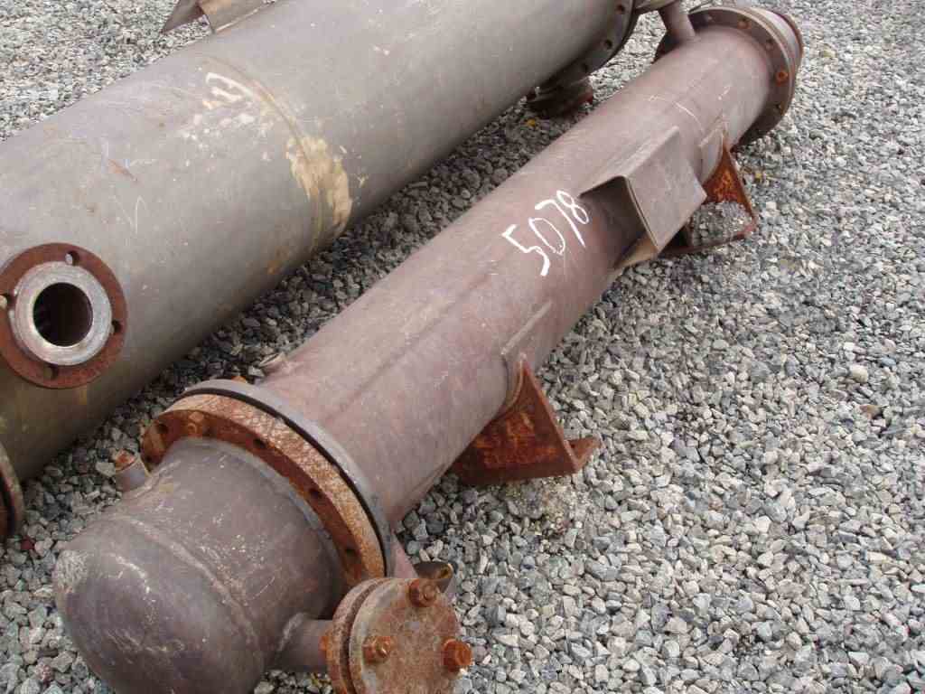 100 Sq Ft Industrial Process Equipment Stainless Steel Shell & Tube