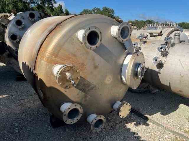 1000 Gal Rolock 316 Stainless Steel Pressure Vessel