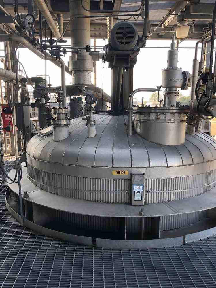 10000 Gal Stainless Fabrication Inc. Stainless Steel Reactor 18230