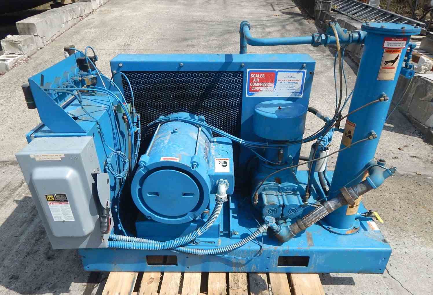 110 CFM Quincy Rotary Screw Compressor 14559 New Used and Surplus