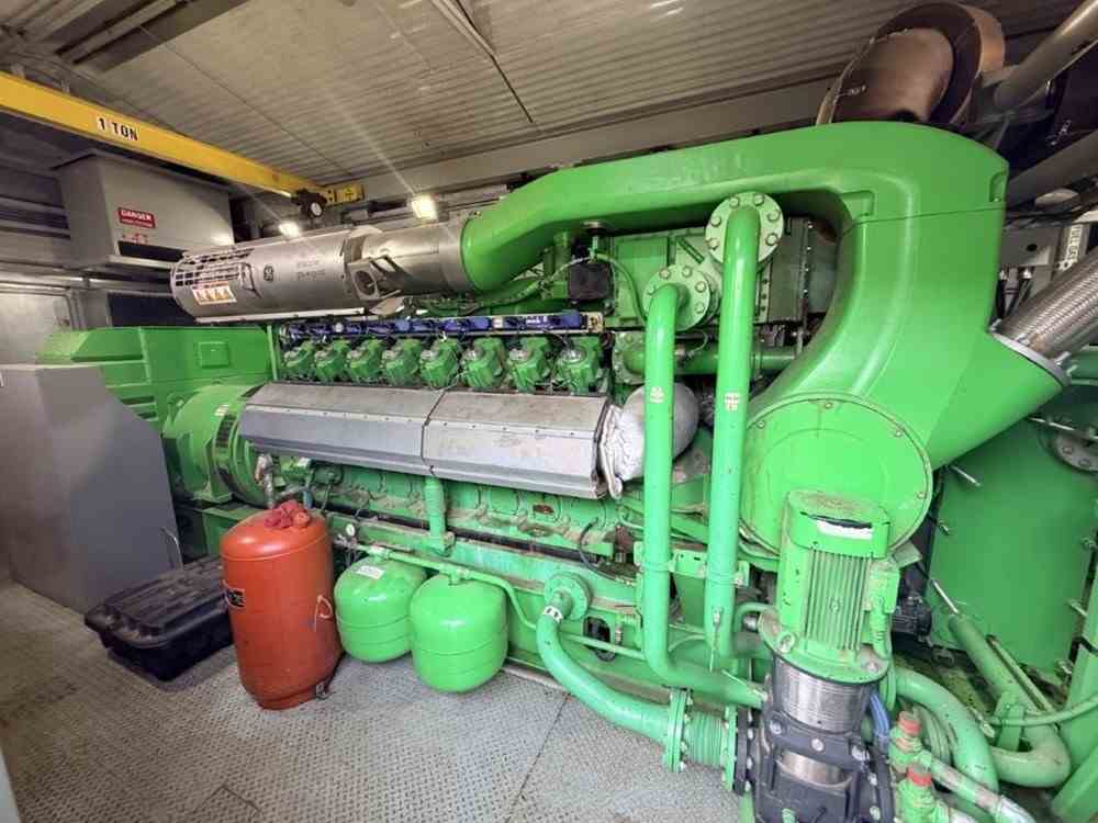 1127 KW GE Jenbacher Gas Engine & Generator