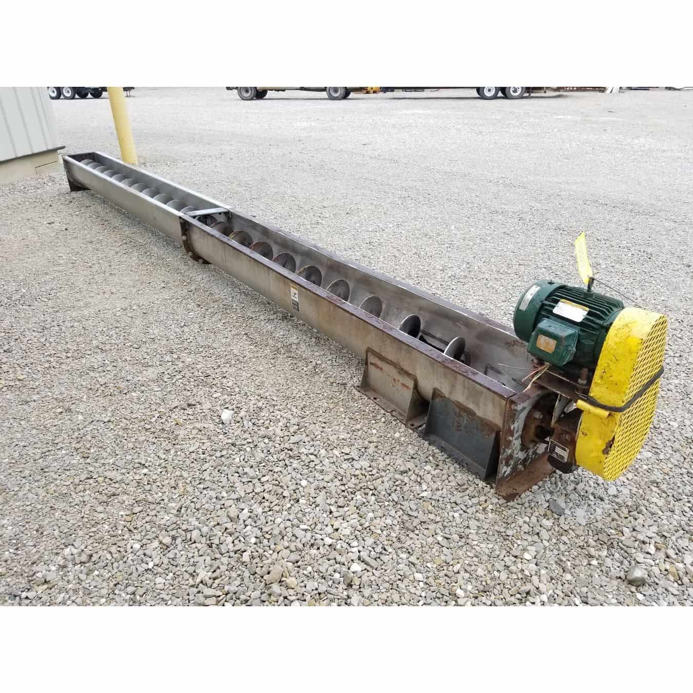 12 " Wide Screw Conveyor 13748 New Used and Surplus Equipment