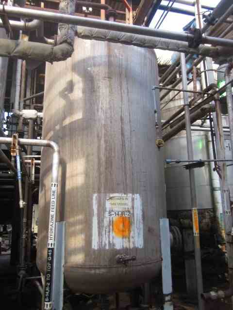 1230 Gal Whiting Metals 304 Stainless Steel Pressure Vessel