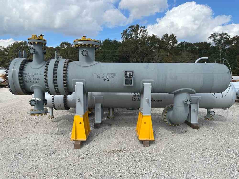 1234 Sq Ft Wuxi Zhicheng Carbon Steel Shell & Tube Heat Exchanger