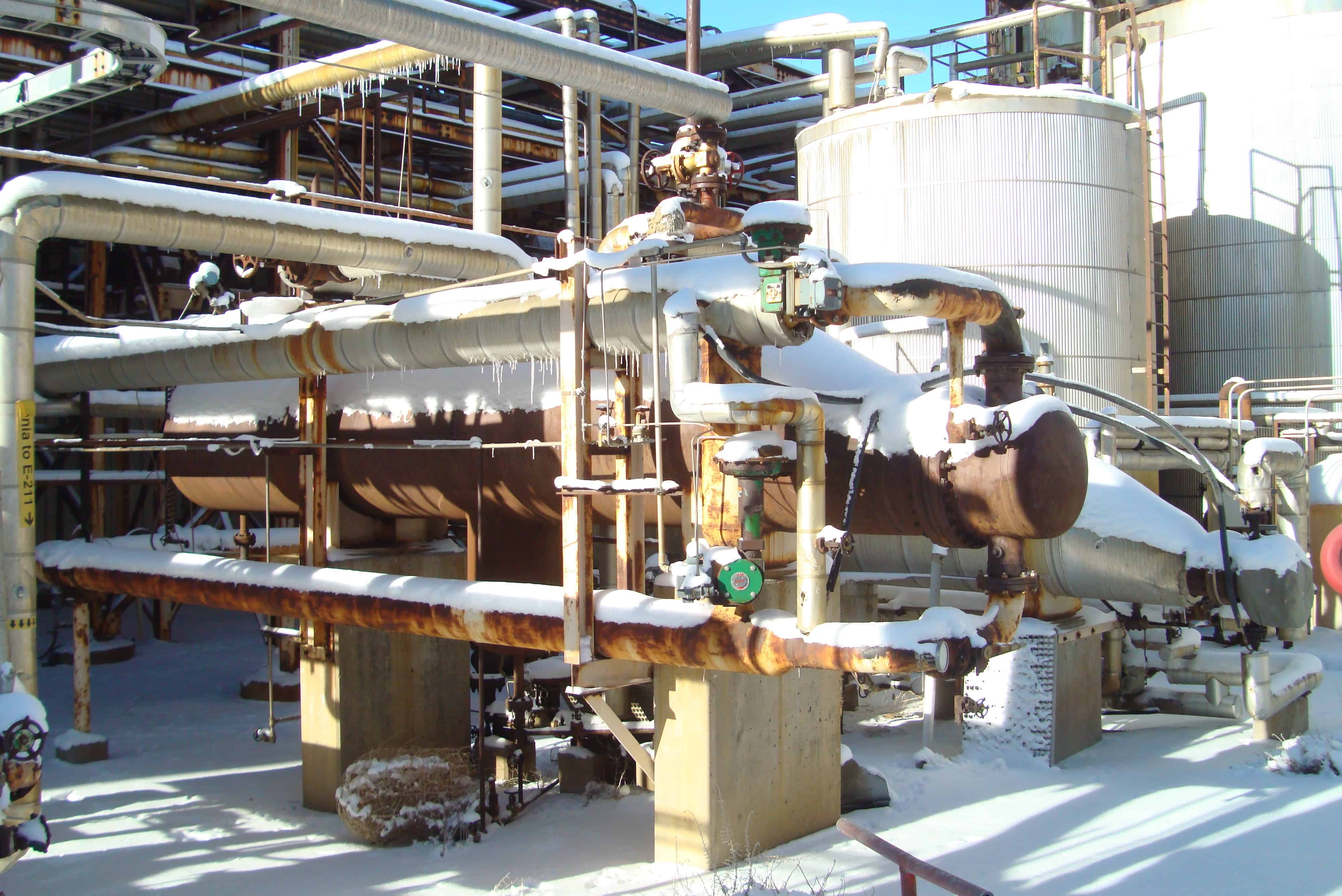 1499 Sq Ft High Country Fab Stainless Steel Shell & Tube Heat Exchanger