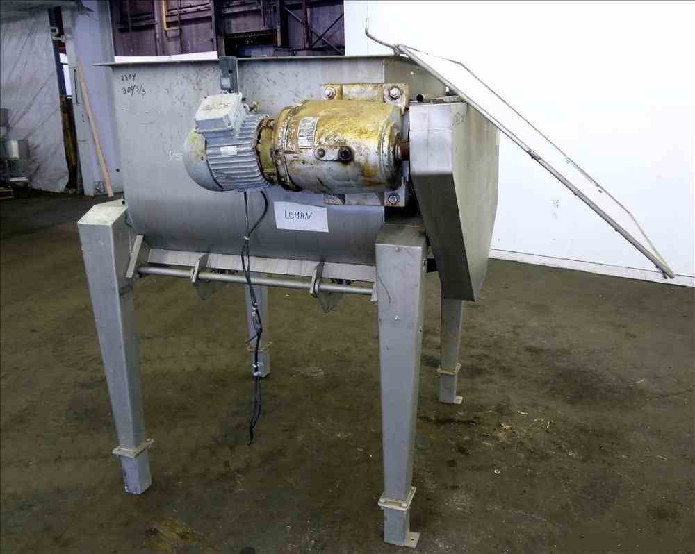 15.9 Cu Ft Forberg Stainless Steel Paddle Mixer 11025 New Used and
