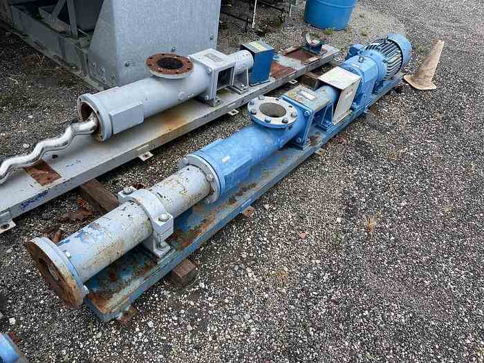 15 HP Moyno 316 Stainless Steel Positive Displacement Pump
