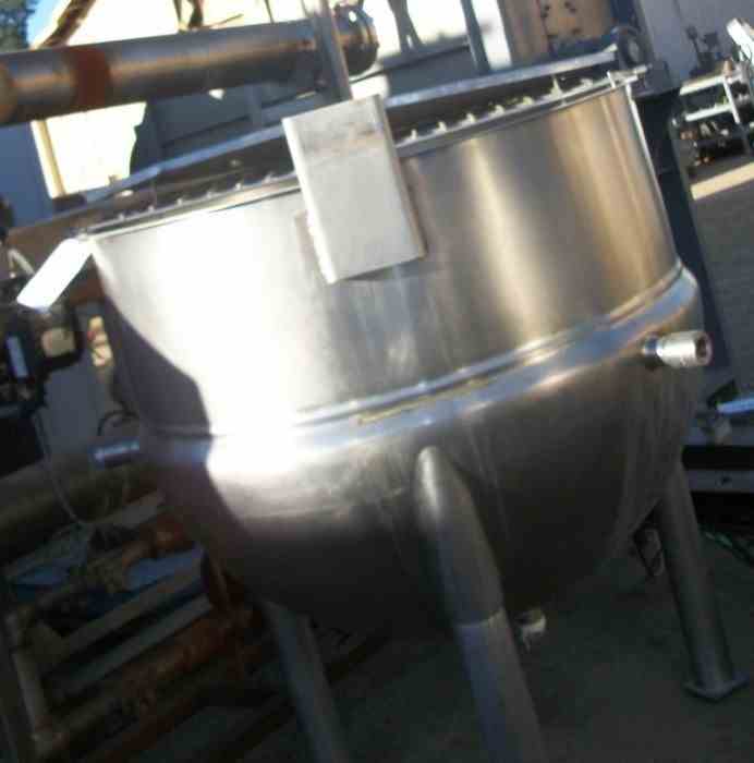 150 Gal Lee SS Kettle 12872 New Used and Surplus Equipment