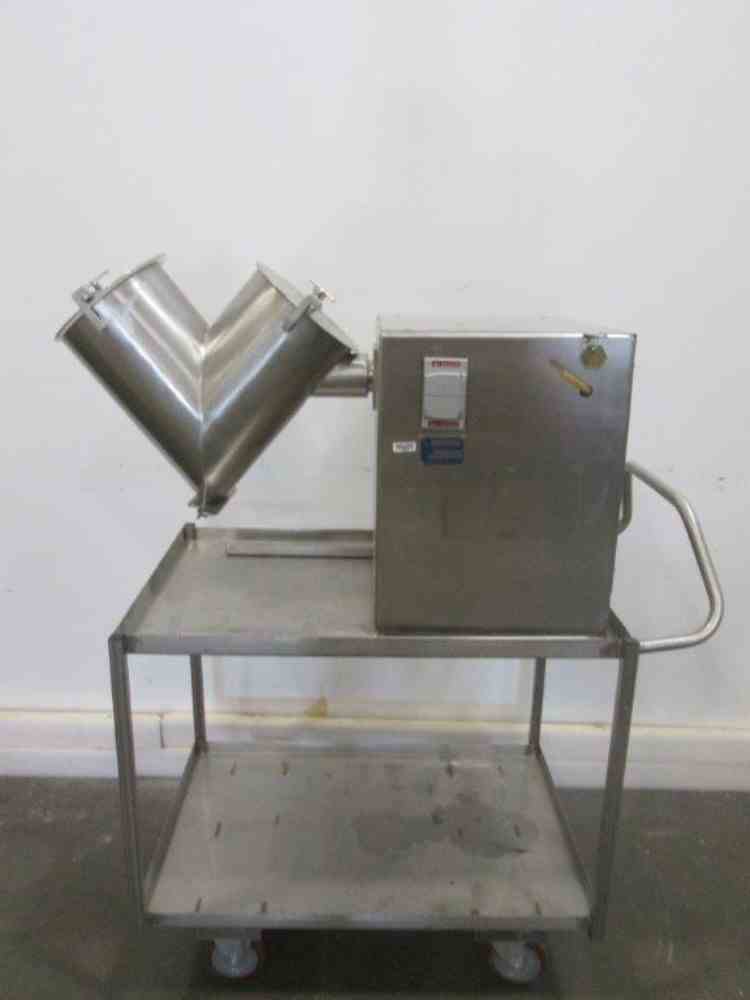 16 Qt Gemco SS VBlender 9648 New Used and Surplus Equipment