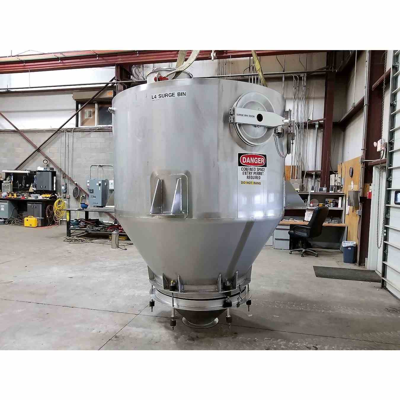 160 Cu Ft SS Hopper 14491 New Used and Surplus Equipment Phoenix