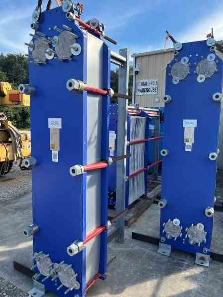 1622 Sq Ft 304 SS Plate Heat Exchanger - Alfa Laval