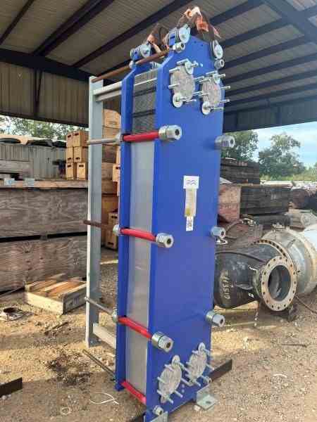 1622 Sq Ft Alfa Laval  Stainless Steel Plate Heat Exchanger