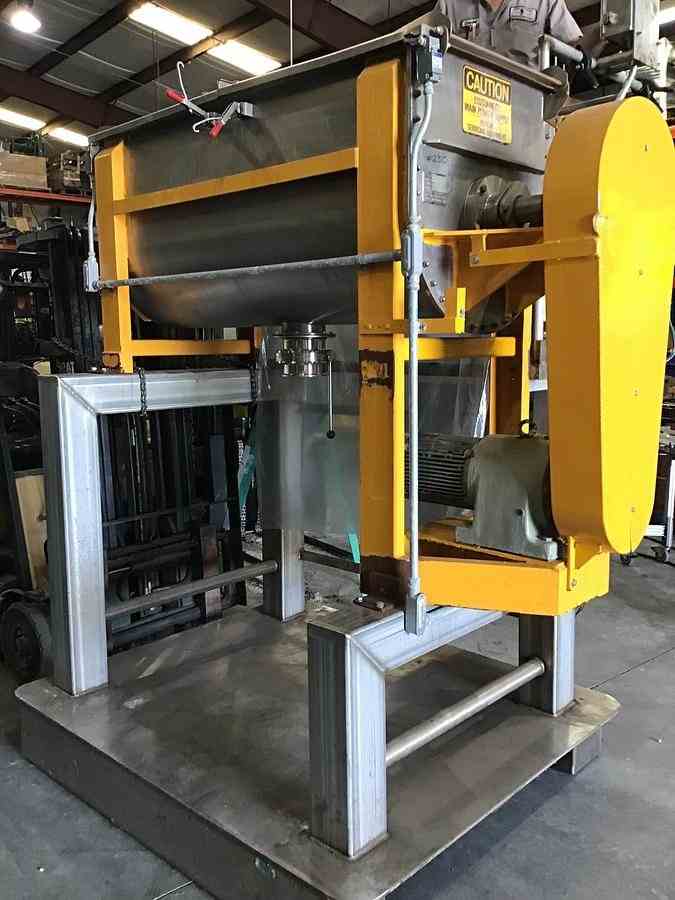 20 Cu Ft Lowe 316 Stainless Steel Ribbon Blender