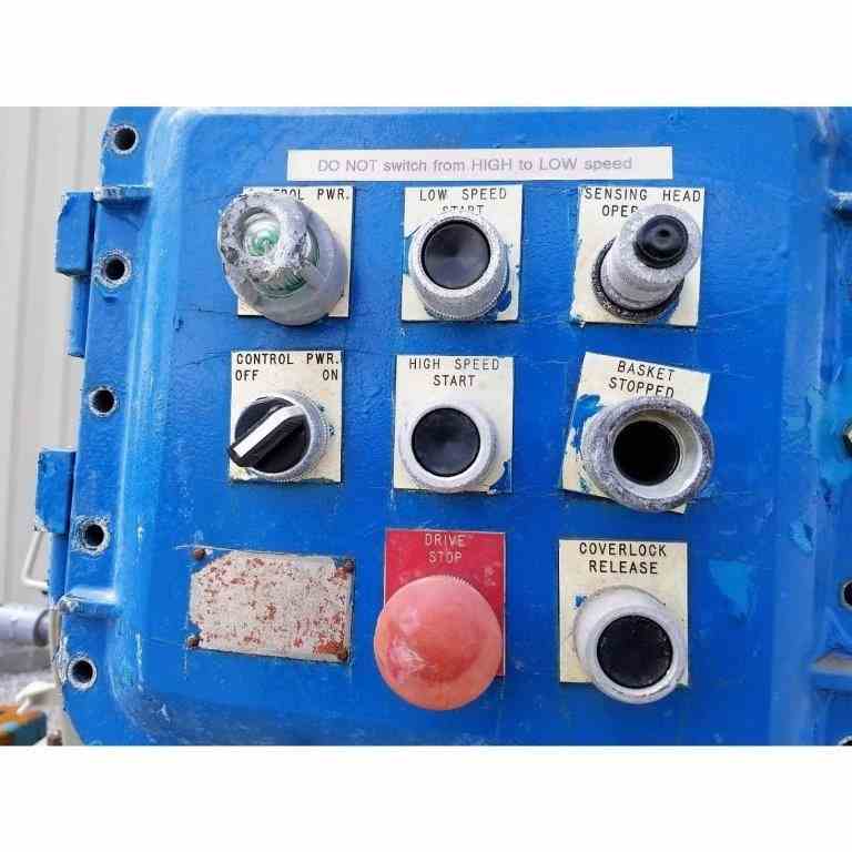 20 " Dia Tolhurst Basket Centrifuge 14766 New Used and Surplus