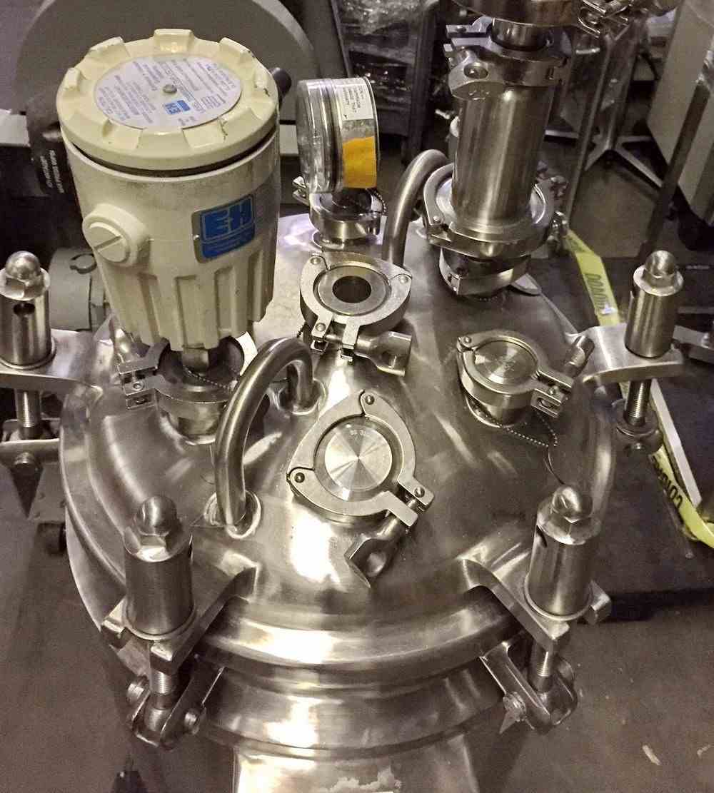 20 Gal Precision Stainless, Inc 316LSS Jacketed Pressure Vessel