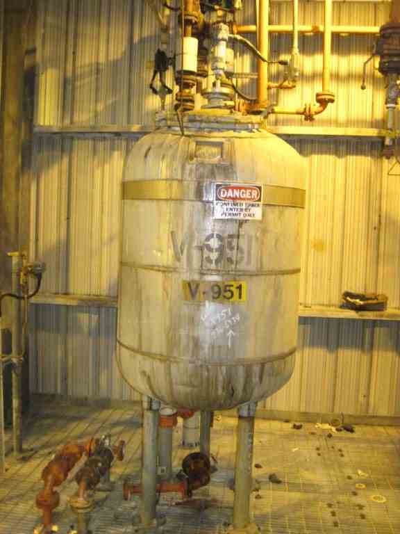 200 Gal Ceramic Coatings Glass Lined Tank 6331 New Used and Surplus Equipment Phoenix