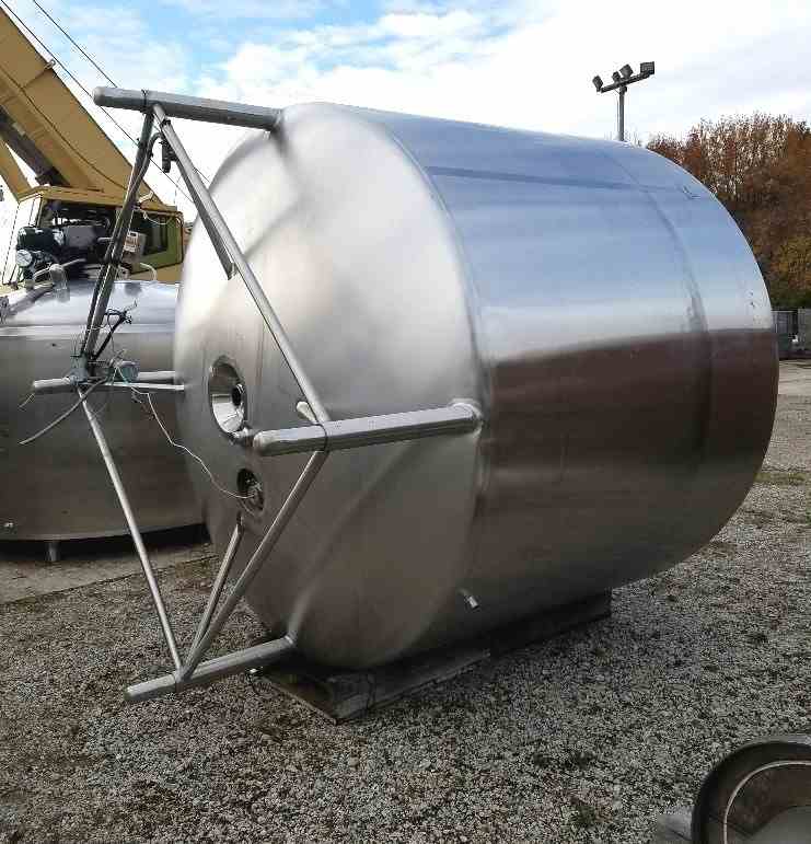 2000 Gal Dairy Craft Stainless Steel Tank 15558 New Used and