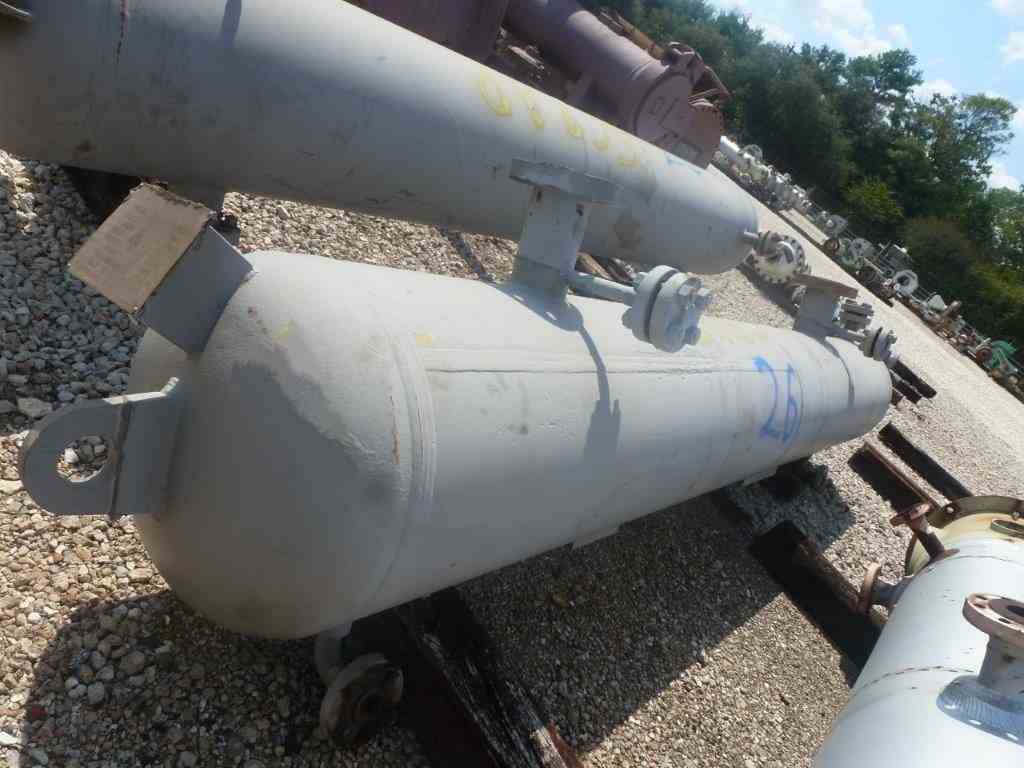 207 Gal Belmas Horizontal Carbon Steel Pressure Vessel