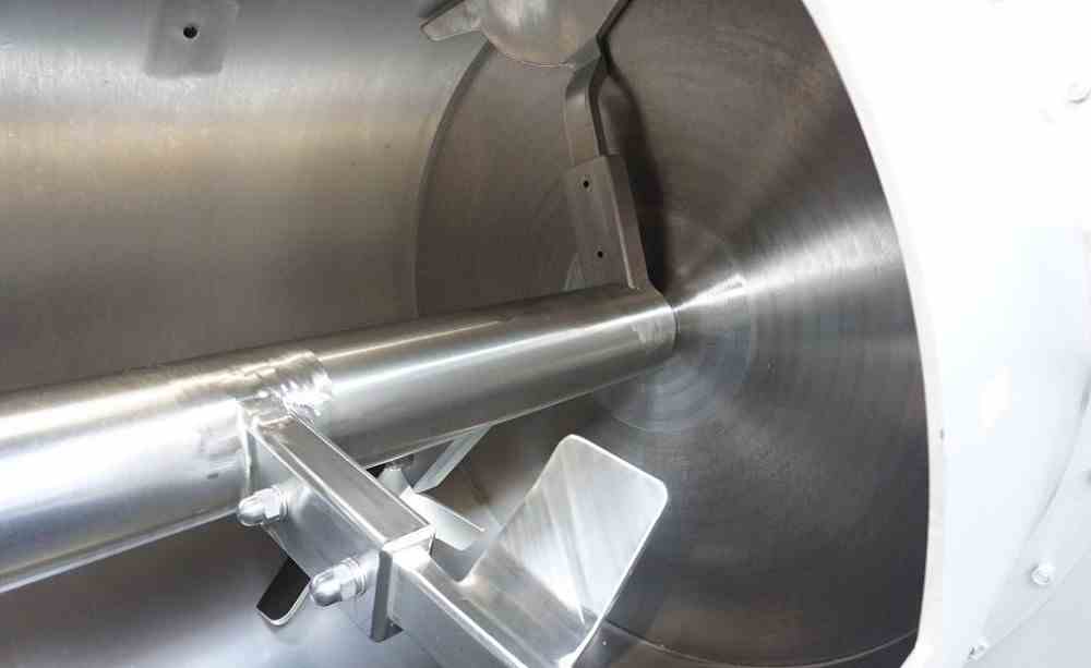 211 Cu Ft EMT GmbH EuroMischTechnik Stainless Steel Paddle Mixer