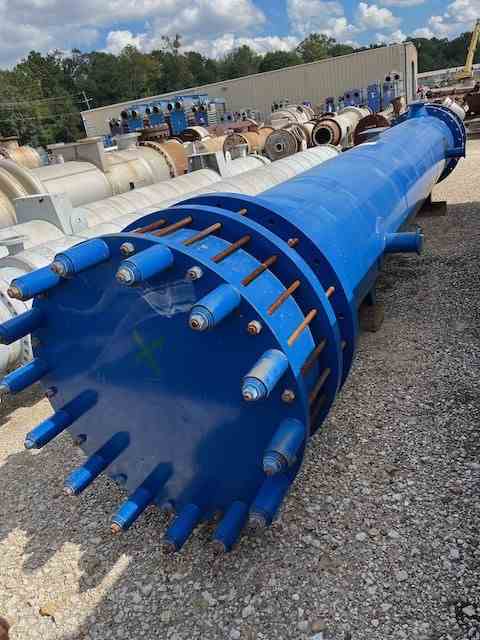 2247 Sq Ft Mersen USA Graphite Block Type Heat Exchanger