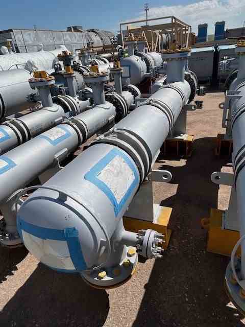 234 Sq Ft 316L SS Shell & Tube Heat Exchanger - Built by Wuxi Zhicheng