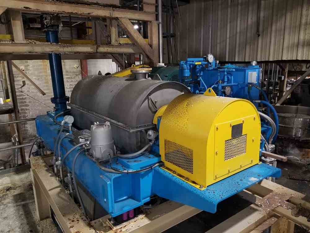 24 " Dia Andritz 3600 Stainless Steel Decanter Centrifuge 17279 New