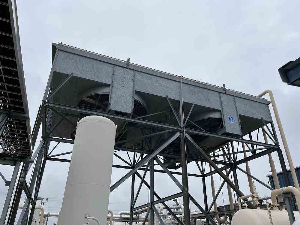 2426 Sq Ft Harsco Industrial AirXChanger Fin Fan Heat Exchanger