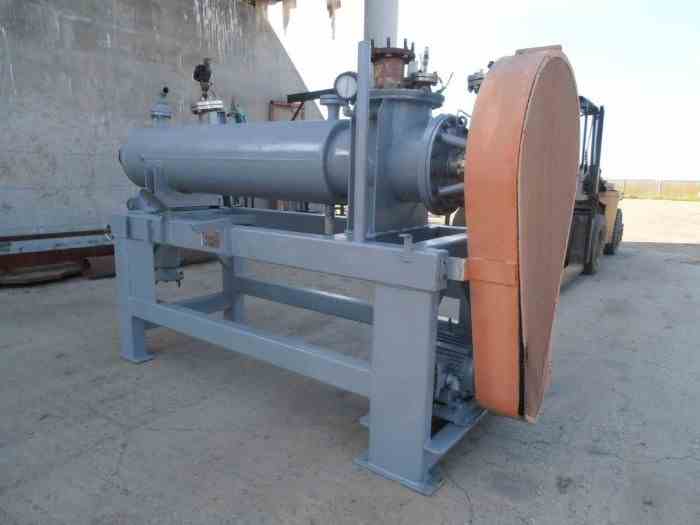 25 Sq Ft Artisan Wiped / Thin Film Evaporator 12956 New Used and