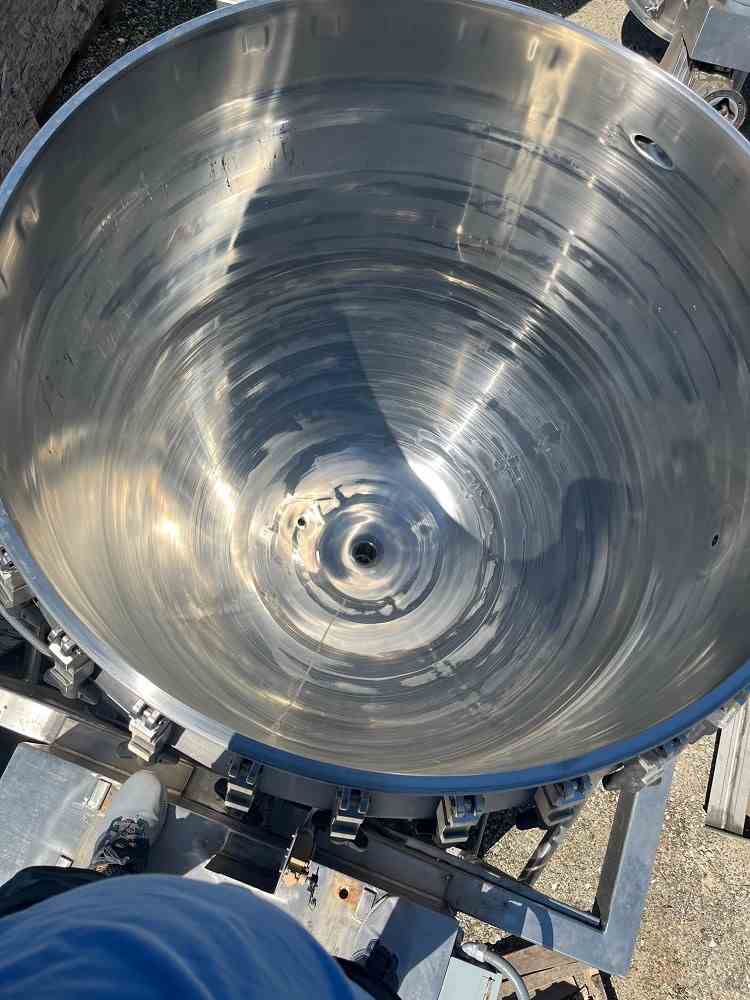 250 Gal J.C. Pardo Stainless Steel Kettle 19940 New Used and