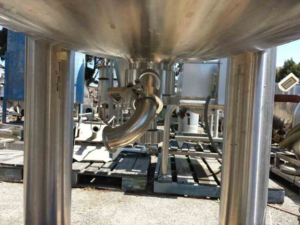 250 Gal Precision Stainless Inc Stainless Steel Reactor 15667 New