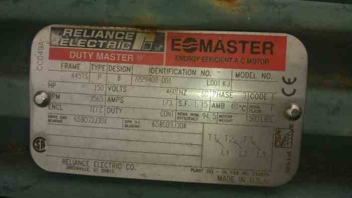 2539 CFM Spencer Turbine Company Centrifugal Blower | 12206 ...